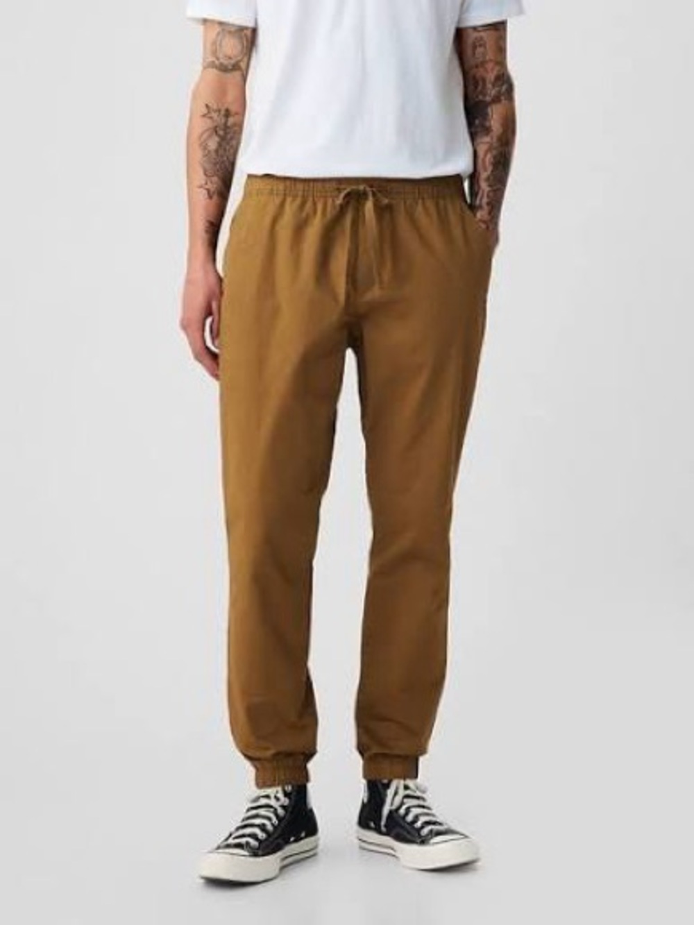 GAP Canvas Slim Jogger - XL - Palomino Brown - EUC